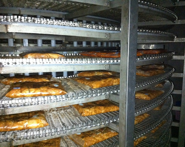 中國首位冷鏈 FSL1000 氟利昂冷凍海鮮螺旋冷凍機 