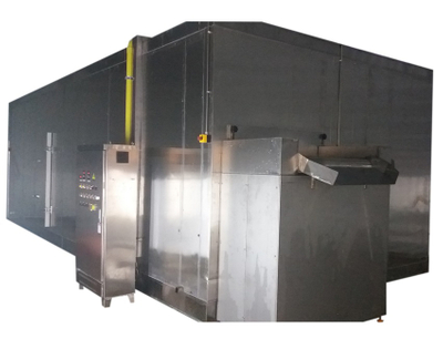 China Fluidized IQF Freezer 300-3000kg/h for Freeze Vegetable And Fruit