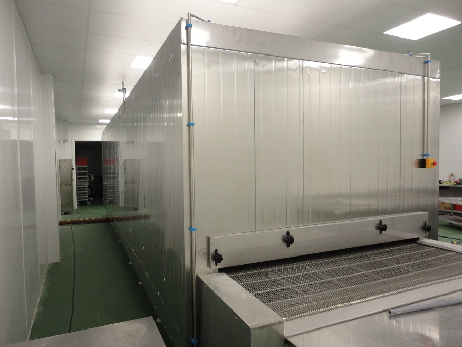 The Factory Directly Supplies 1000kg/h High Quality Tunnel Freezers for cooked shrimp
