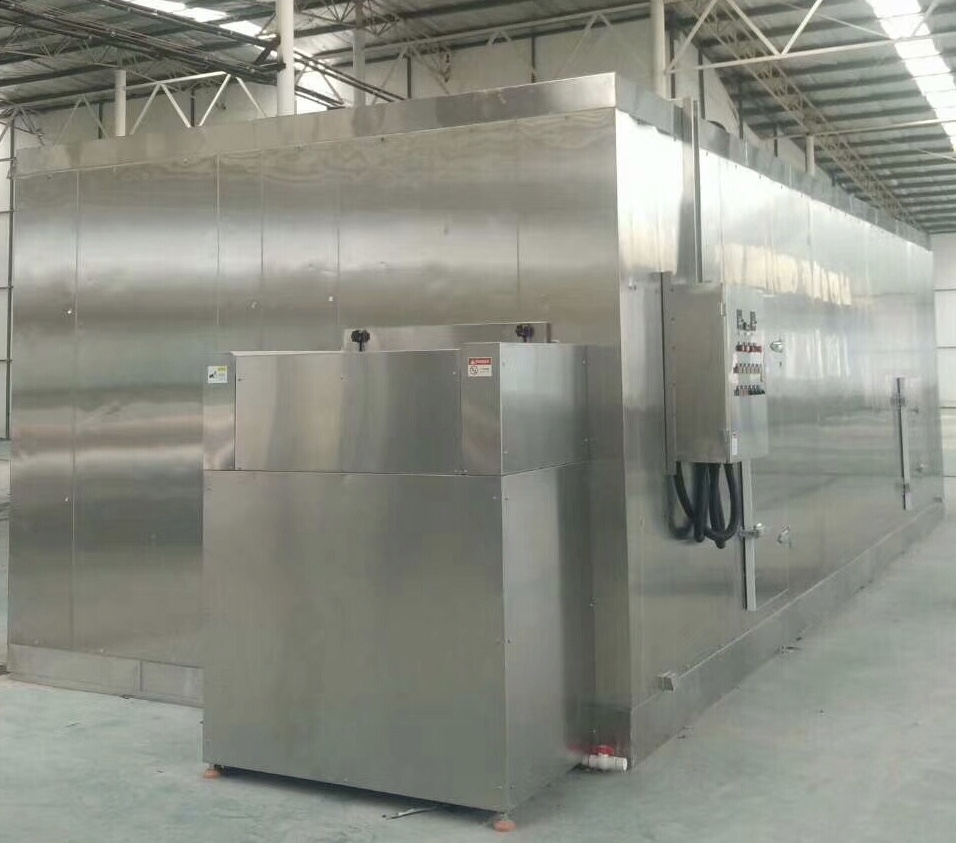 Individually Quick Freezer / Fluidized Bed IQF Freezer Machinery 500kg/h For Frozen Mangoes
