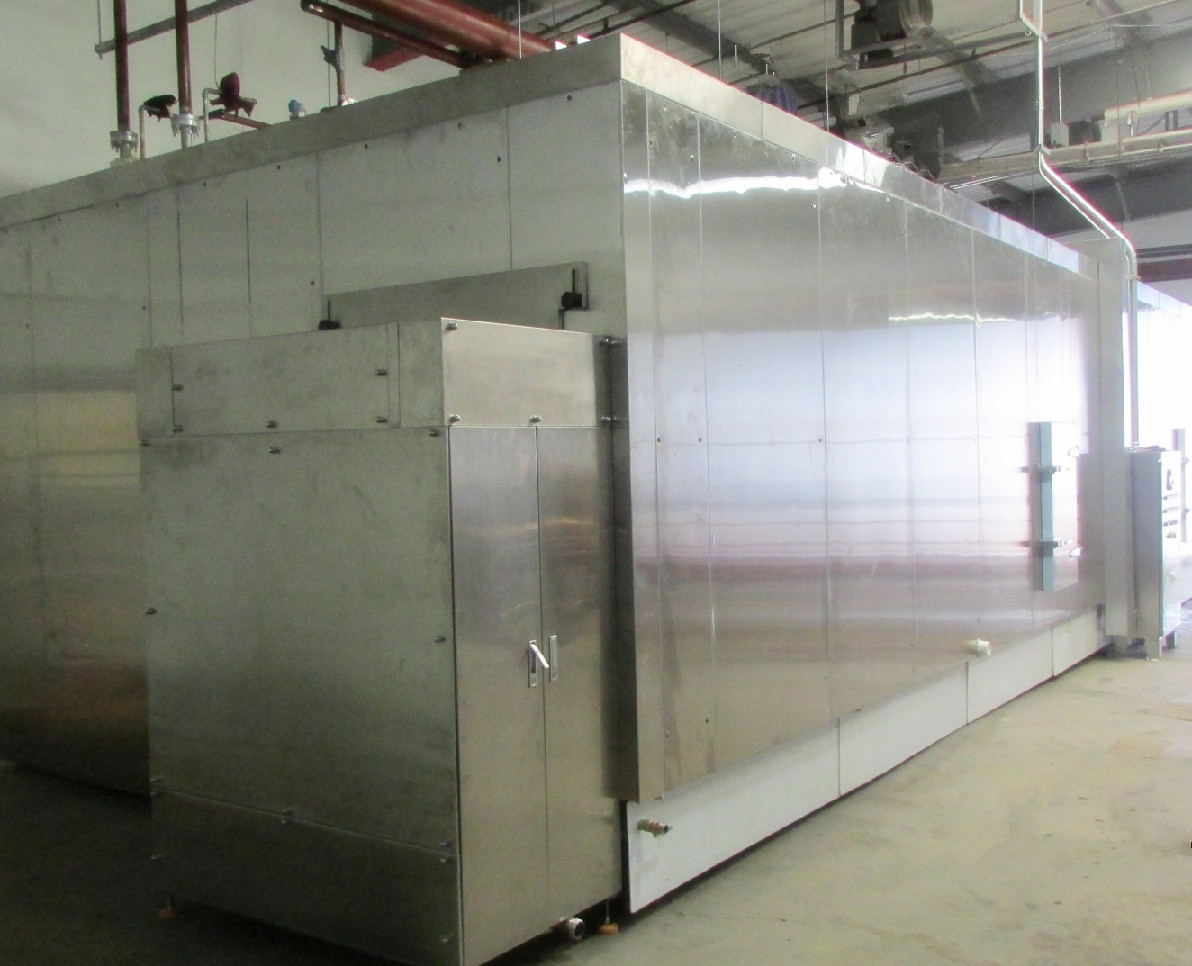 Fluidized Iqf Freezer 3000kg/h Հեղուկացված մահճակալ սառնարան /տարբեր բանջարեղենի և մրգերի սառեցում