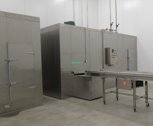High Automatic 200-1500kg/h Single Spiral Freezer /Freezing for Kinds of Seafood