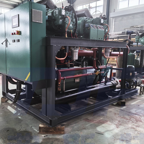 PRIMEIRAS Unidades Paralelas de Compressores COLD CHAIN ​​| Refrigera&ccedil;&atilde;o de freezer IQF