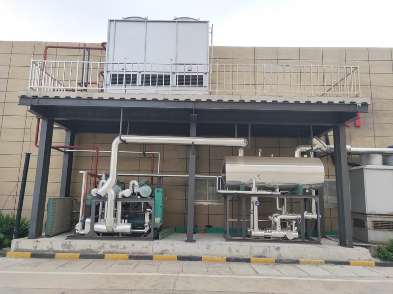 高效桶泵比澤爾螺桿壓縮機速凍冷凍機製冷系統設計方案 