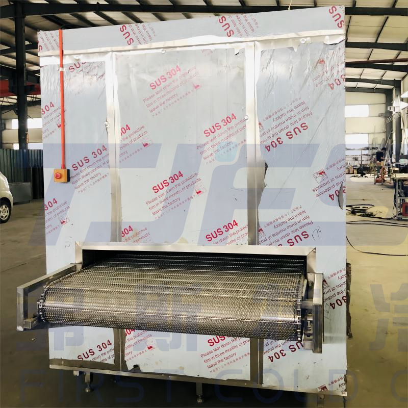 High-Quality IQF Tunnel Freezer Supplier - Rapid Freezing for Food Processing Industry Freeze Cake And Flour Products 