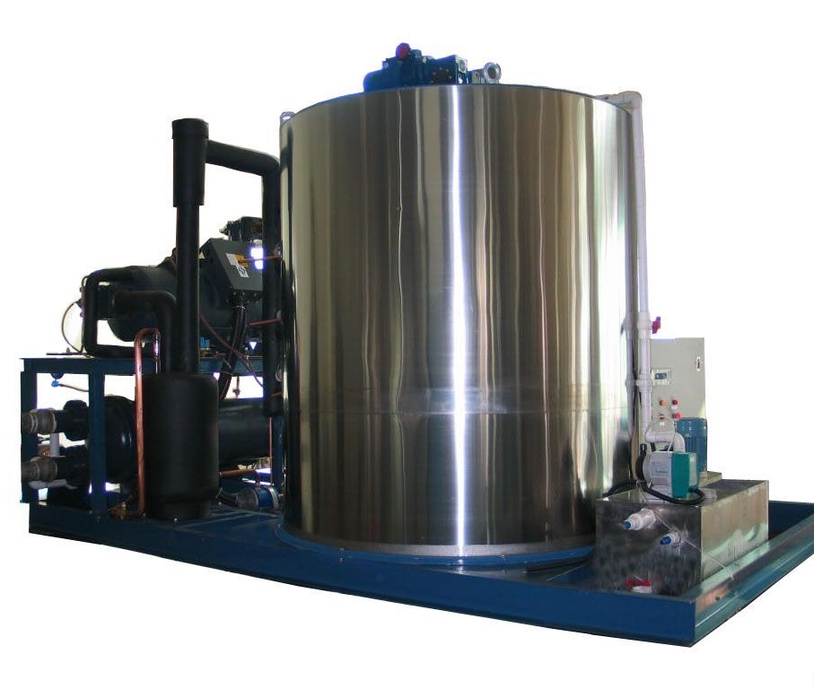 China Big Type Flack Ice Maker Machine for Fish Process 20T/24H 