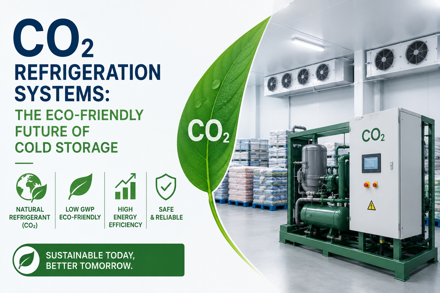 Systemy chłodnicze CO2: ekologiczna przyszłość chłodni