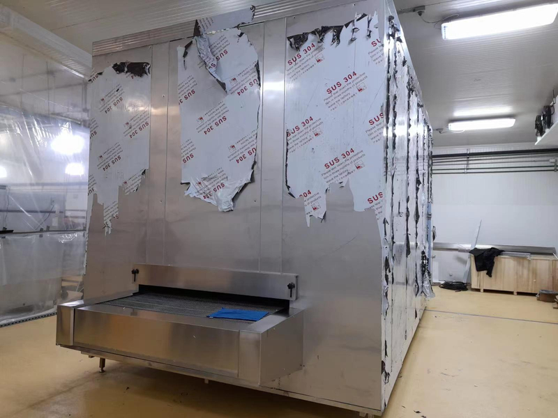 சீனா சப்ளையர் மெஷ் பெல்ட் டன்னல் உறைவிப்பான்/இம்பிங்மென்ட் டன்னல் ஃப்ரீஸர் இறைச்சி முடக்கம் 