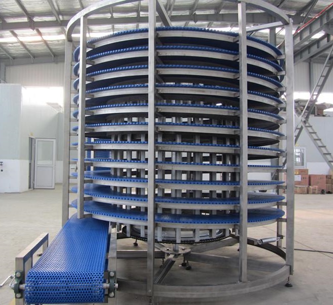 Spiral Cooler for All Kinds of Product Quick Cooling 