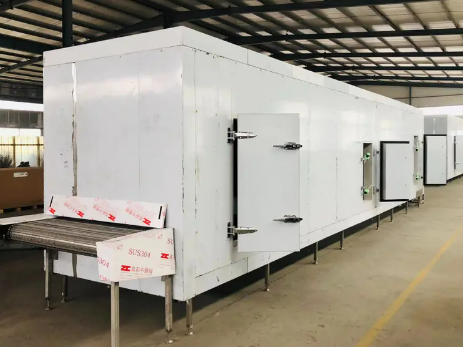 隧道式冷凍機在海鮮加工中如何工作？