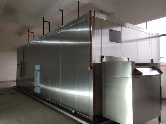 High Quality Fluidized Bed IQF Freezer FSLD1000 IQF Freezer for peans From First Cold Chain 