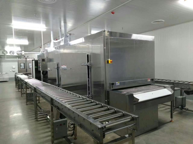 Cina Freezer tunnel IQF di alta qualità FSW150 per la trasformazione alimentare IQF